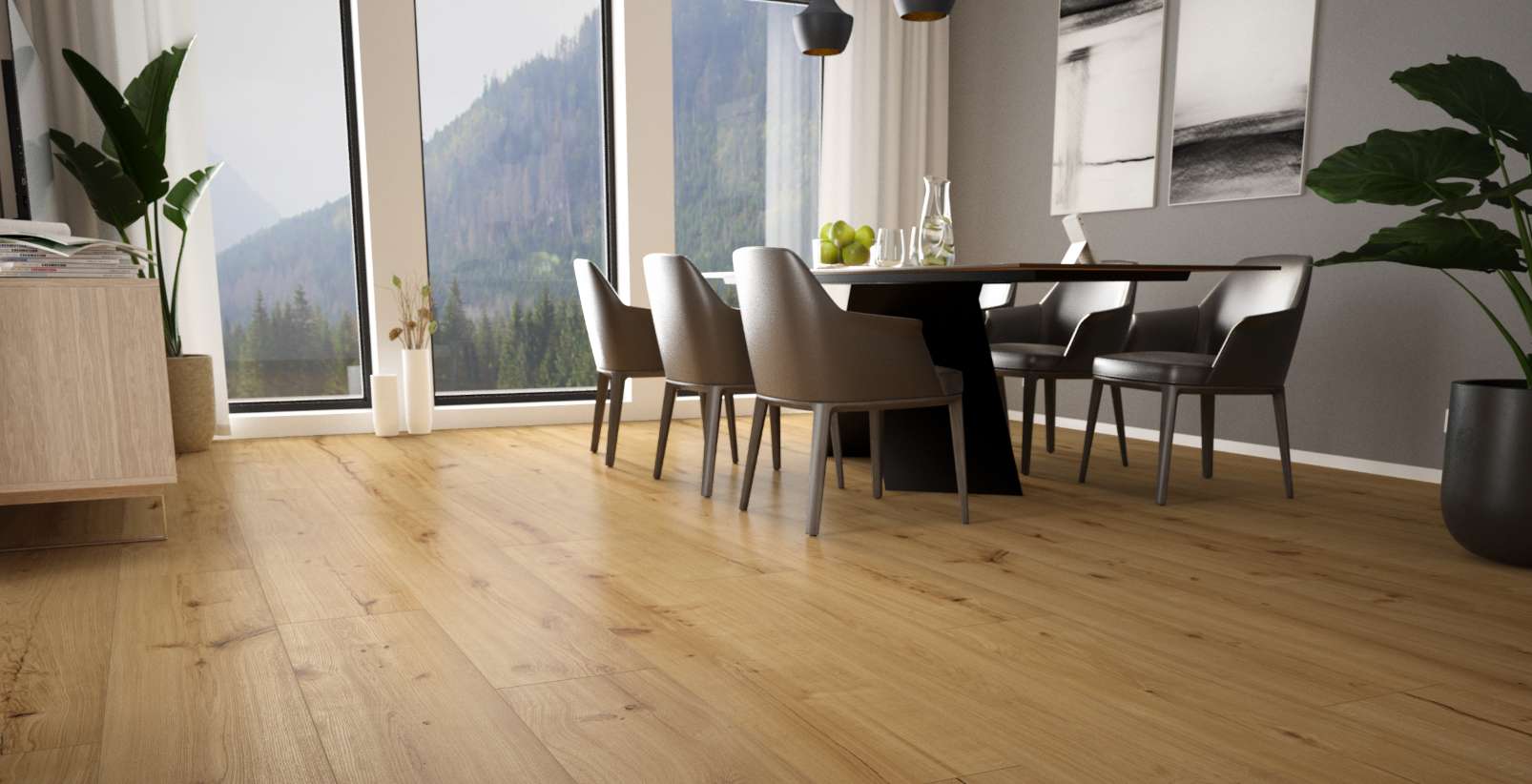 ROCKO SPC LONG PLANK SILENT R241 SPC vinyl padló - Image 2
